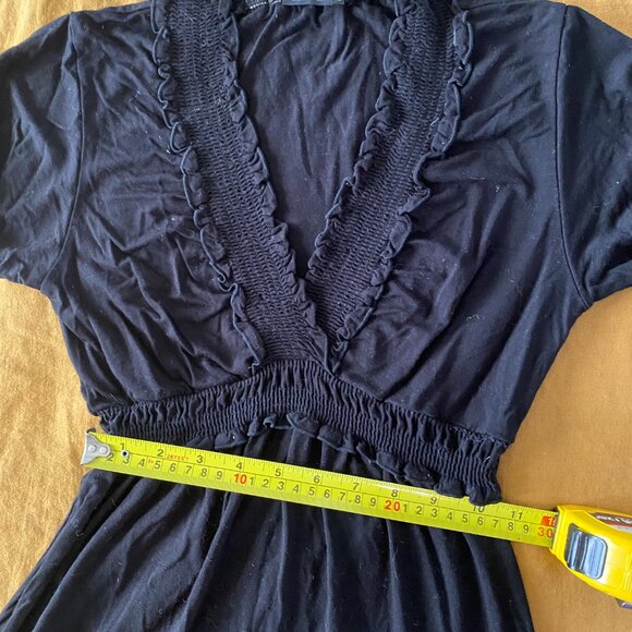 BCBG MaxAzria black midi dress - Picture 6 of 11